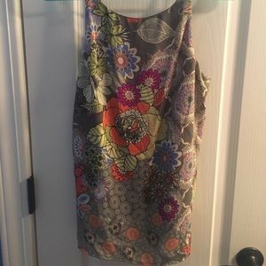 Lily Rain low back, floral tank top.